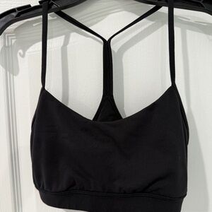 Lululemon Flow Y Bra Black Sz 8